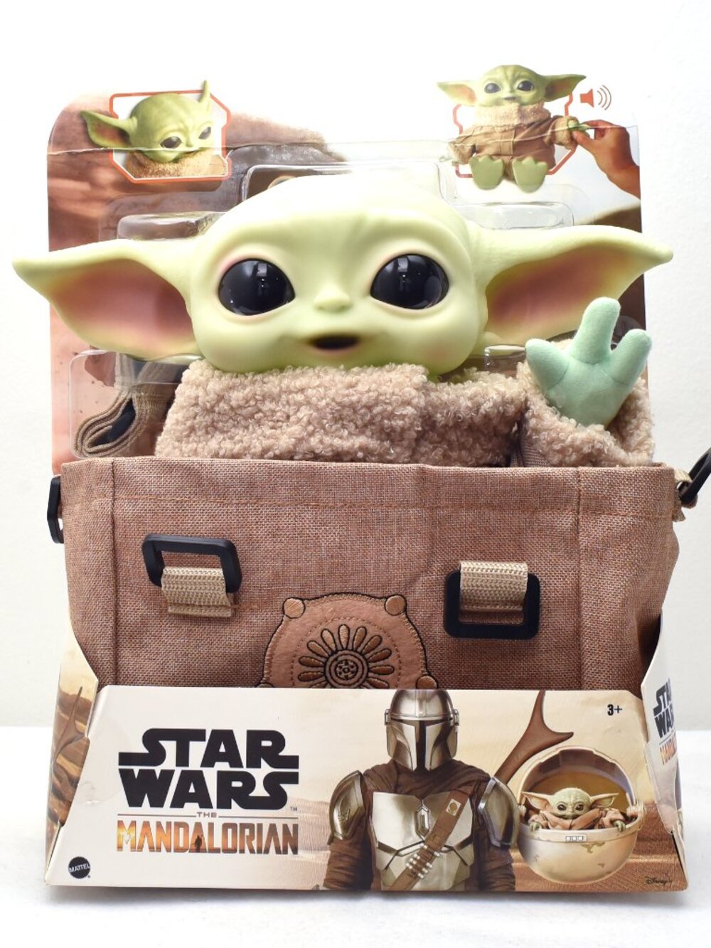 Star Wars The Child Talking Plush 11 Inch Mattel New Grogu Baby Yoda Mandalorian
